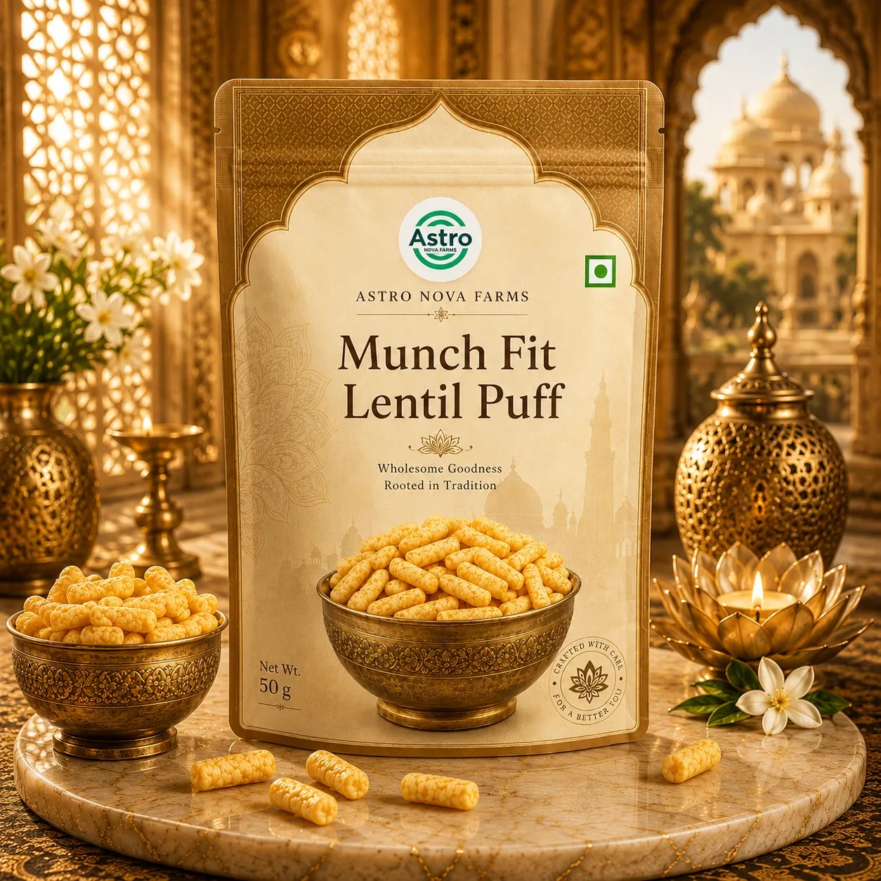 Munch Fit Lentil Puffs