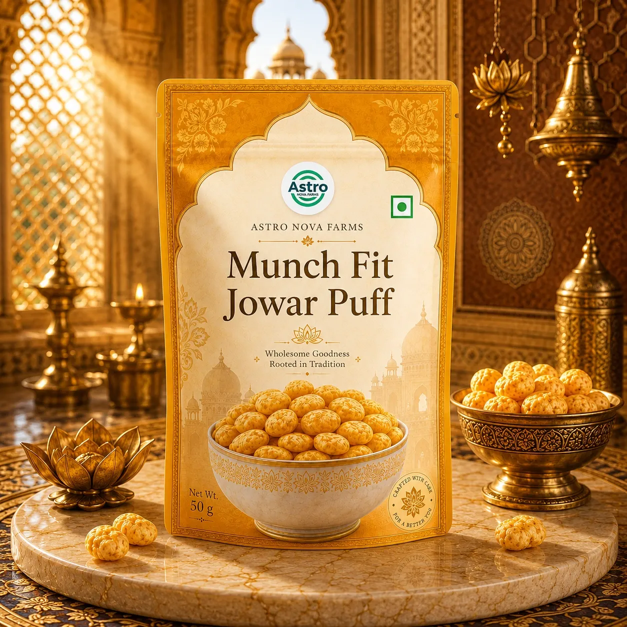 Munch Fit Jowar Puffs