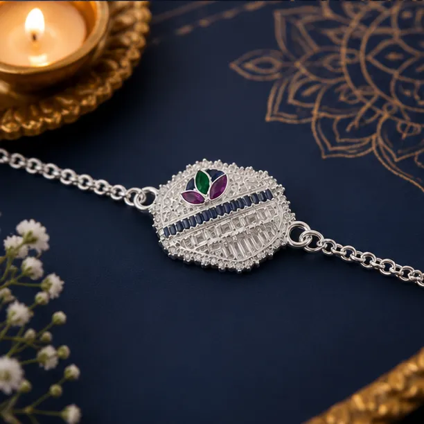 Royal Lotus Rakhi