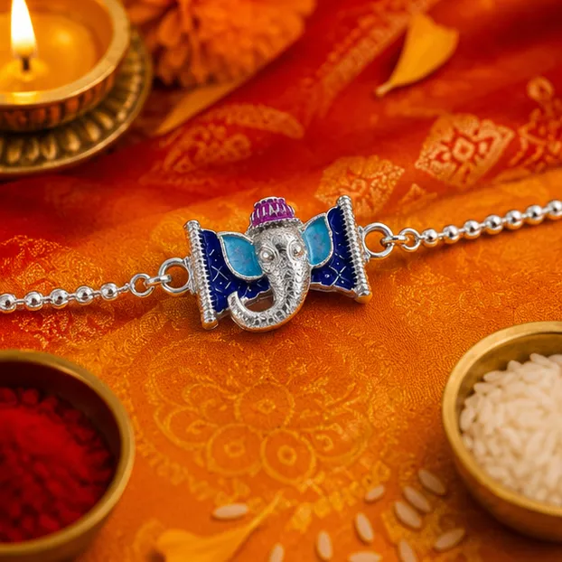 Royal Ganesha Divine Rakhi