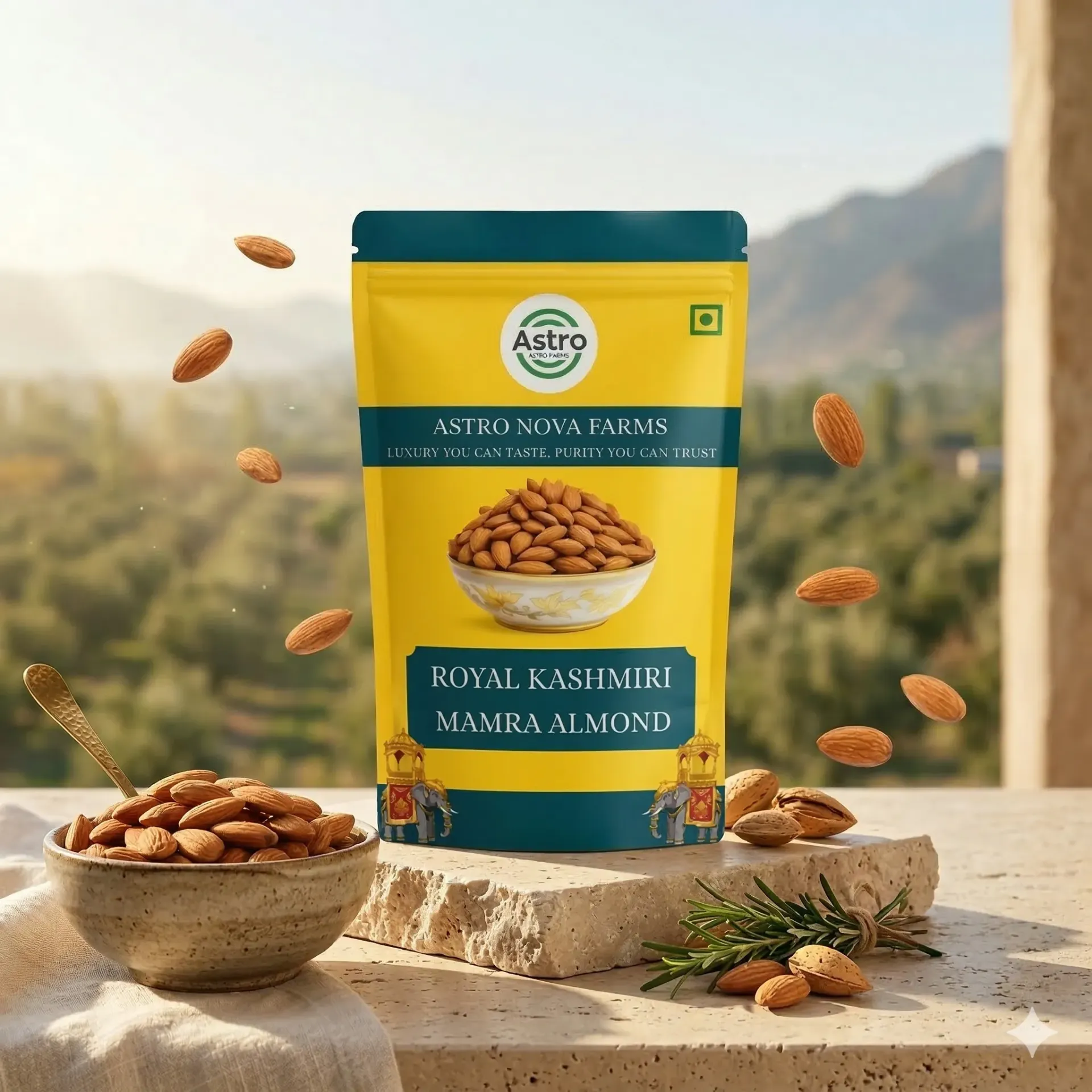 ROYAL KASHMIRI MAMRA ALMOND (100g)