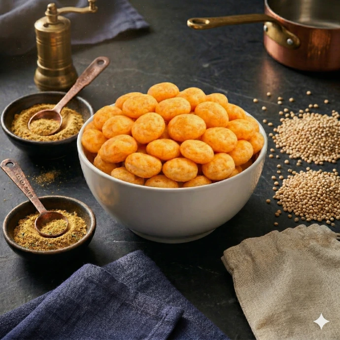 Munch Fit Jowar Puffs (Peri Peri)
