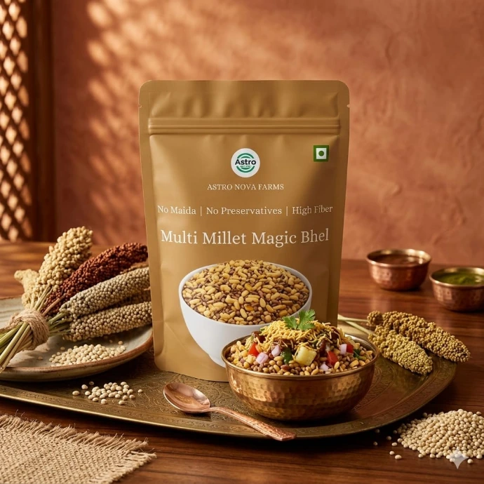 Multi Millet Magic Bhel