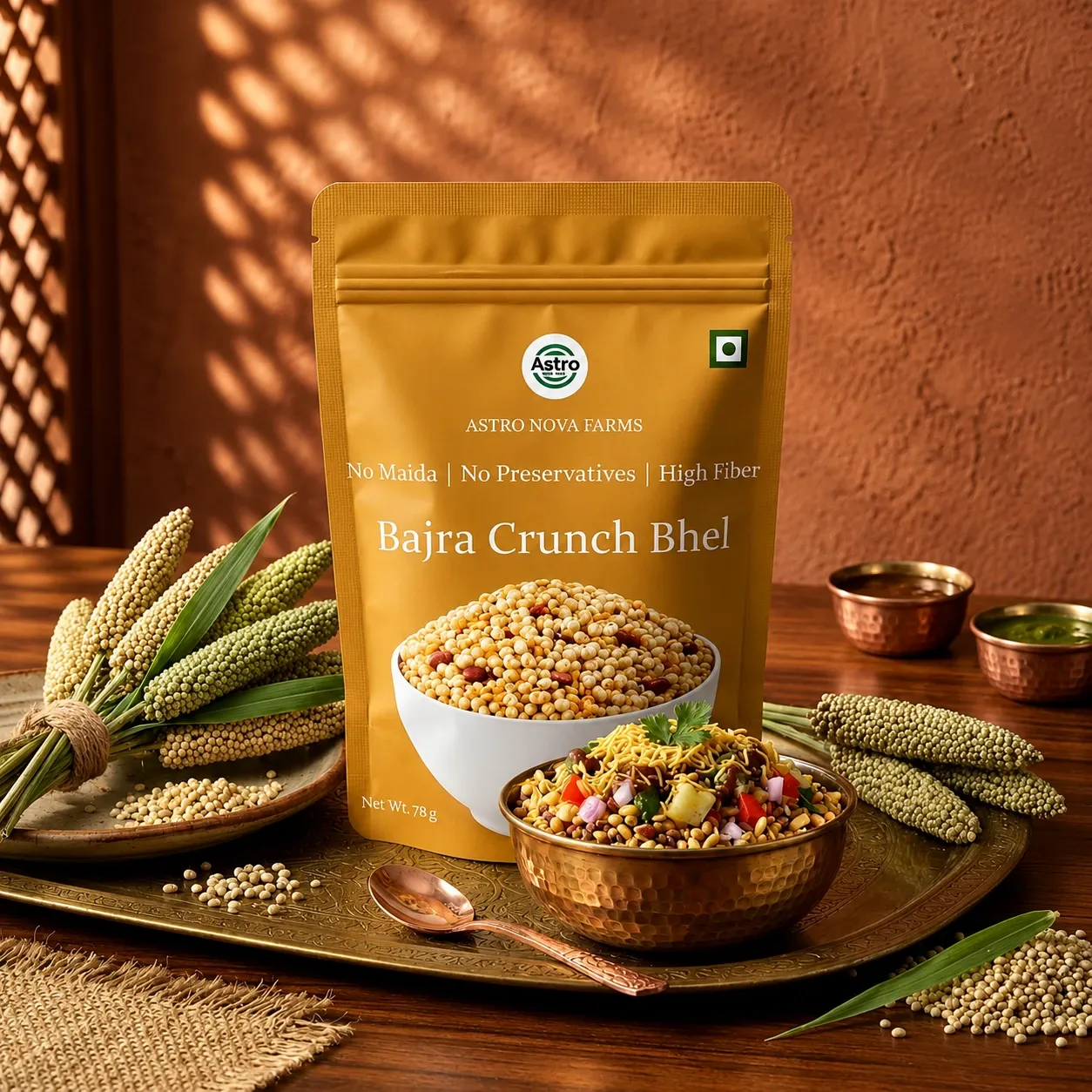 Bajra Crunch Bhel
